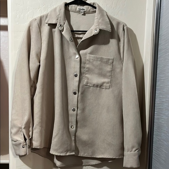 Caslon Other - Caslon Beige Corduroy Jacket